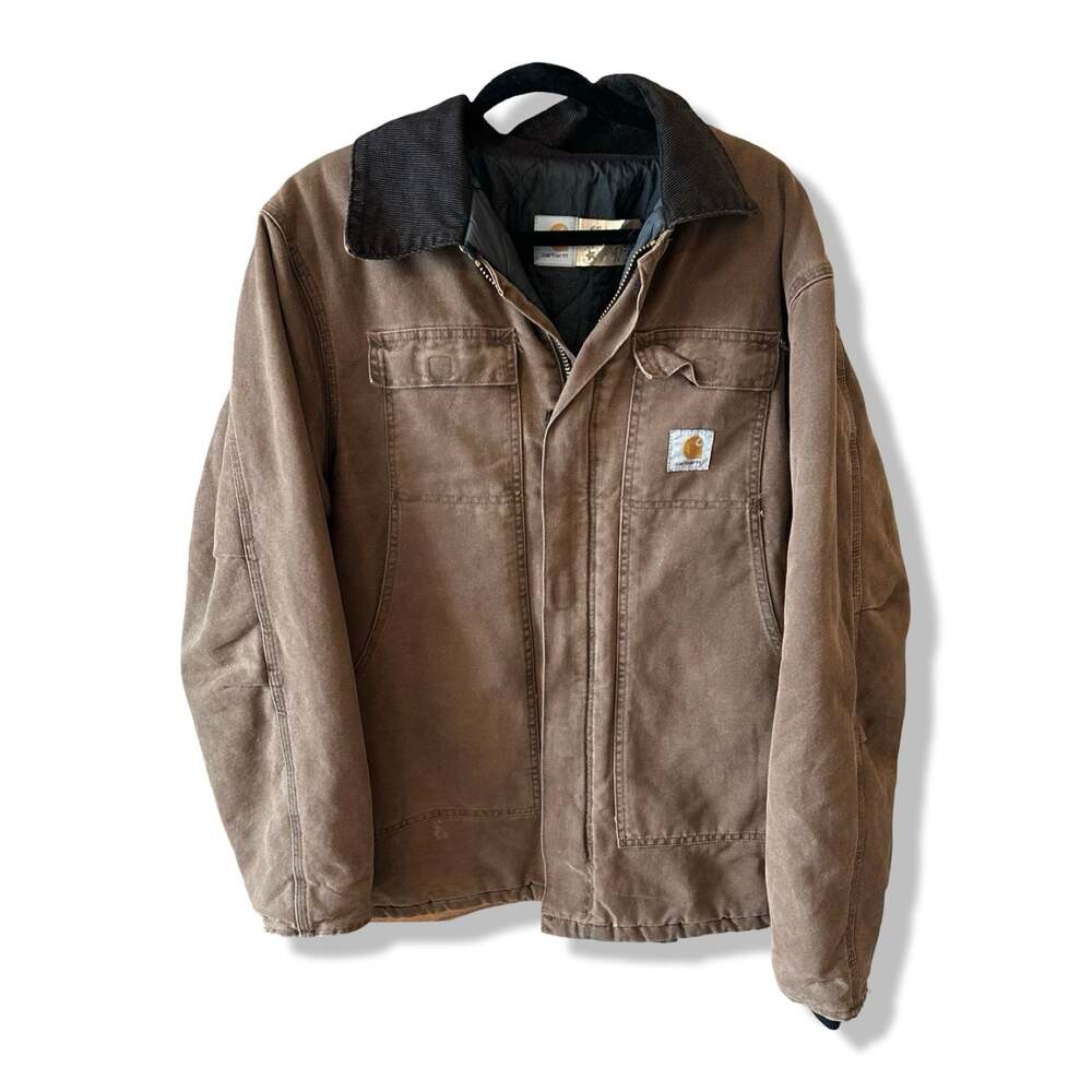 Carhartt C26 CHT Traditional Duck Canvas Quilted-Lined Arctic Coat